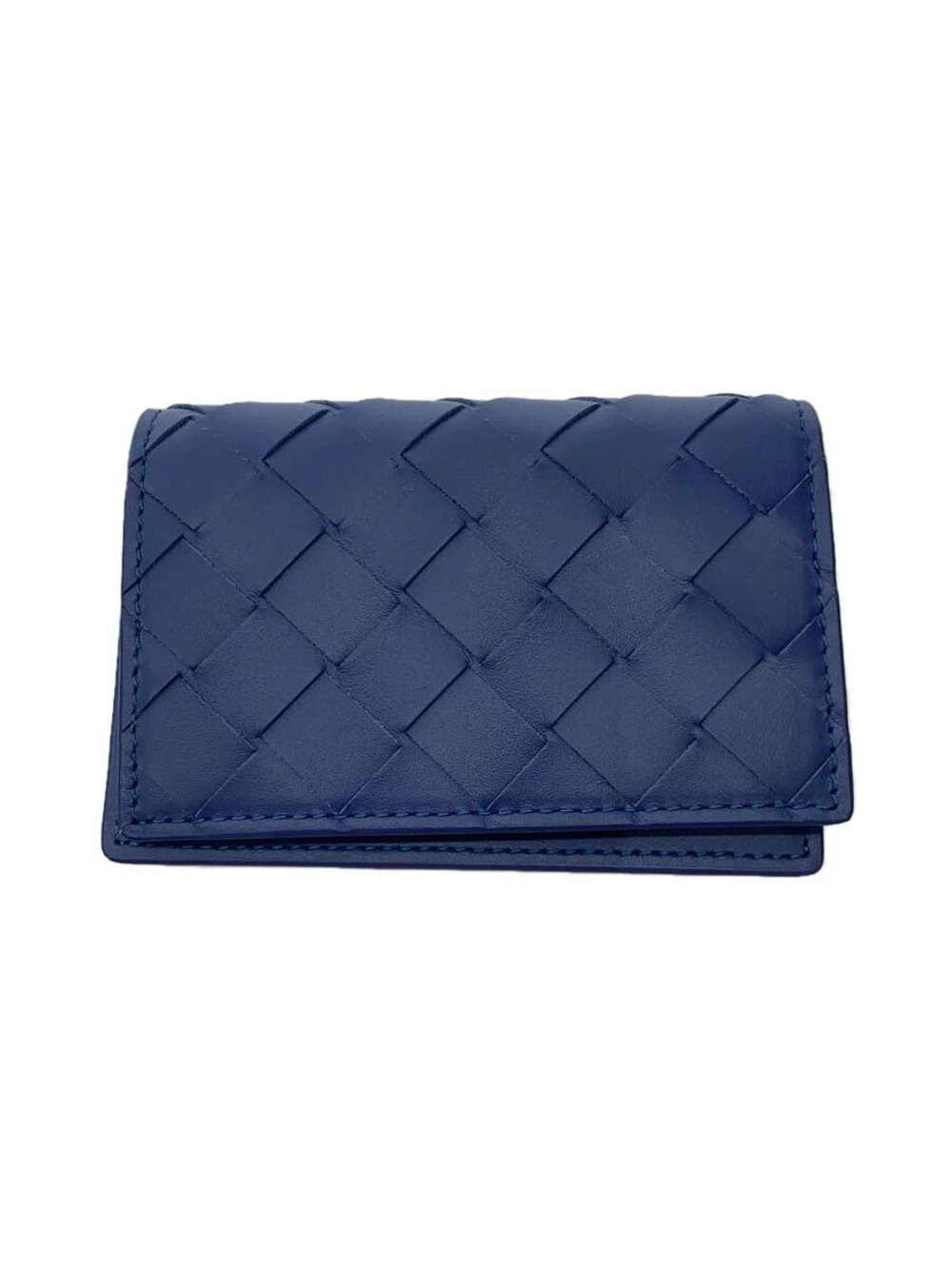 BOTTEGA VENETA Card Case Wallet BLUE